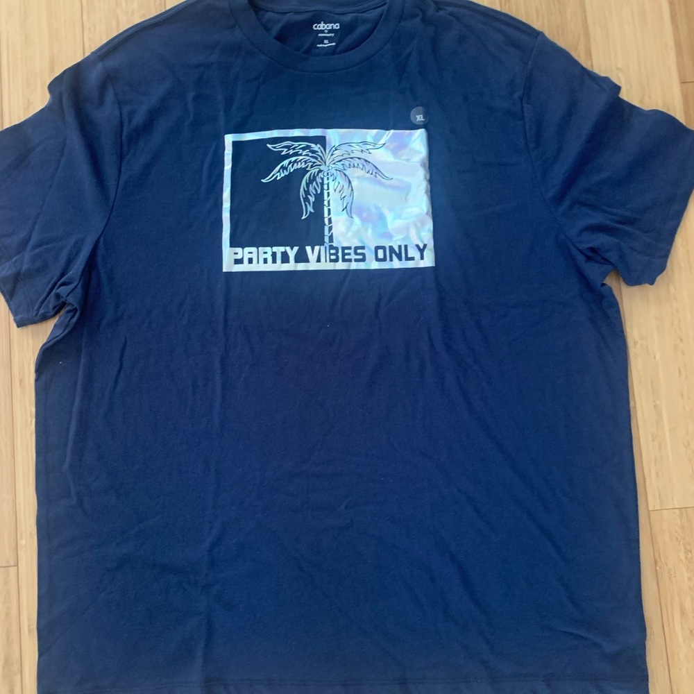 Navy Blue XL tee